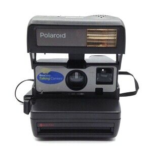 Polaroid One Step Talking Instant Camera 600 Series Retro Photography USA 80s